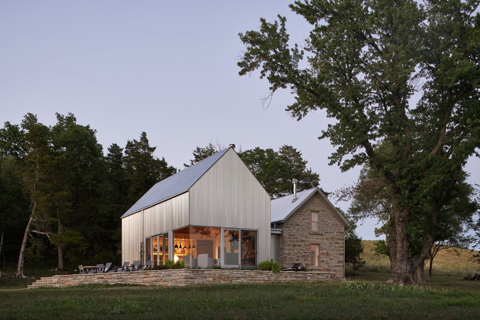 A Limestone Cottage in Kansas