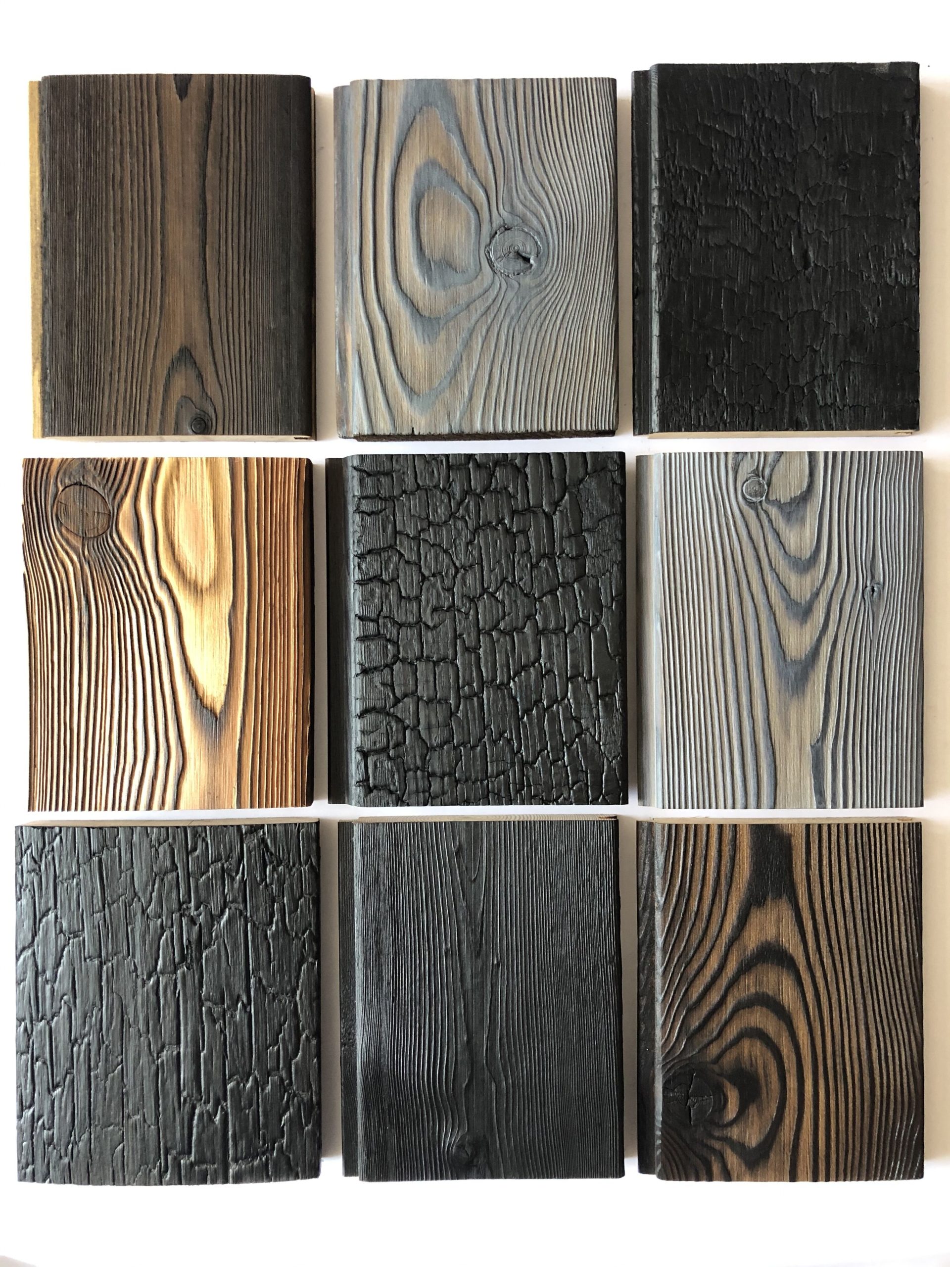 Wood of Fire Polski producent unikalnych paneli z opalanego drewna