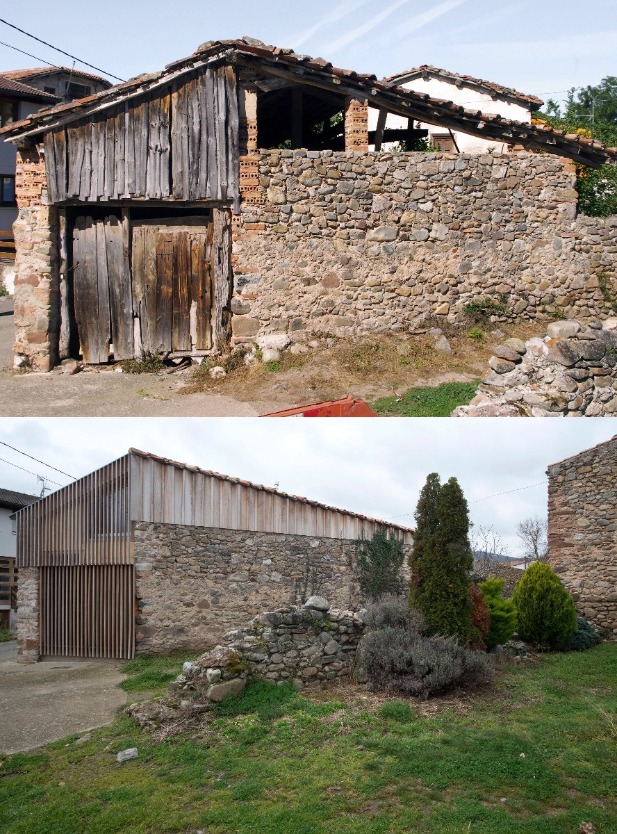 Maleńki, wiejski dom, który przeszedł pełną modernizację