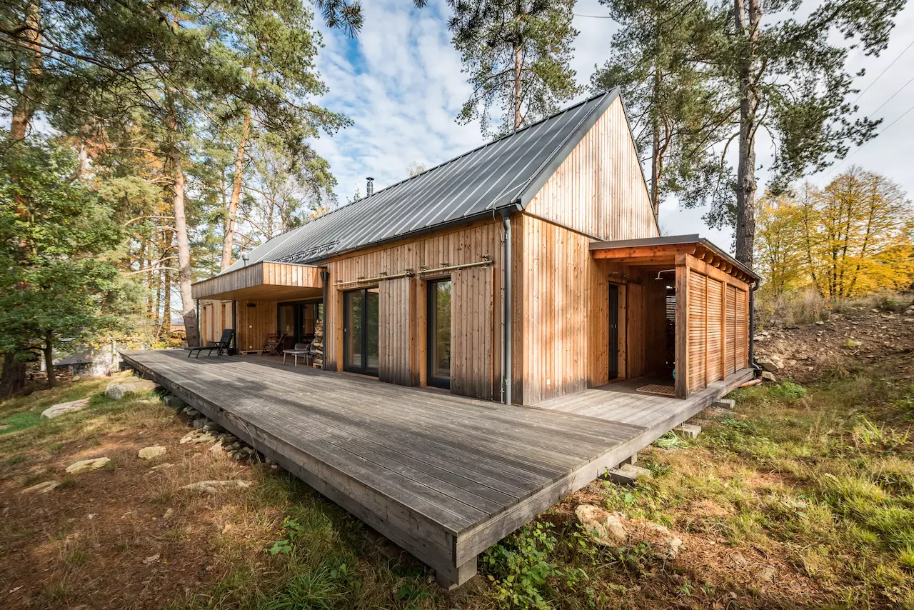 Unikalny budynek w czeskiej Kanadzie inspirowany stylem nordyckim