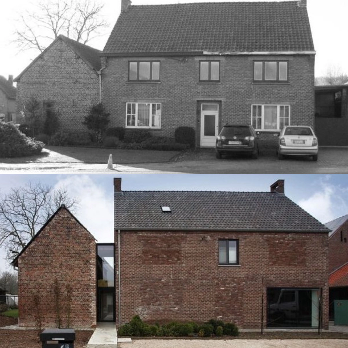 Metamorfoza klasycznego domu na belgijskiej prowincji