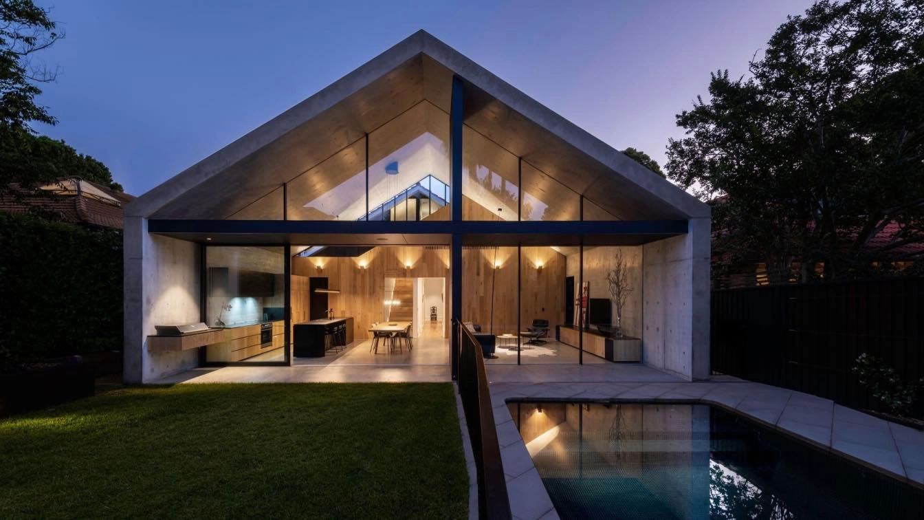 Extruded House – projekt łączący dwa całkowicie odmienne style