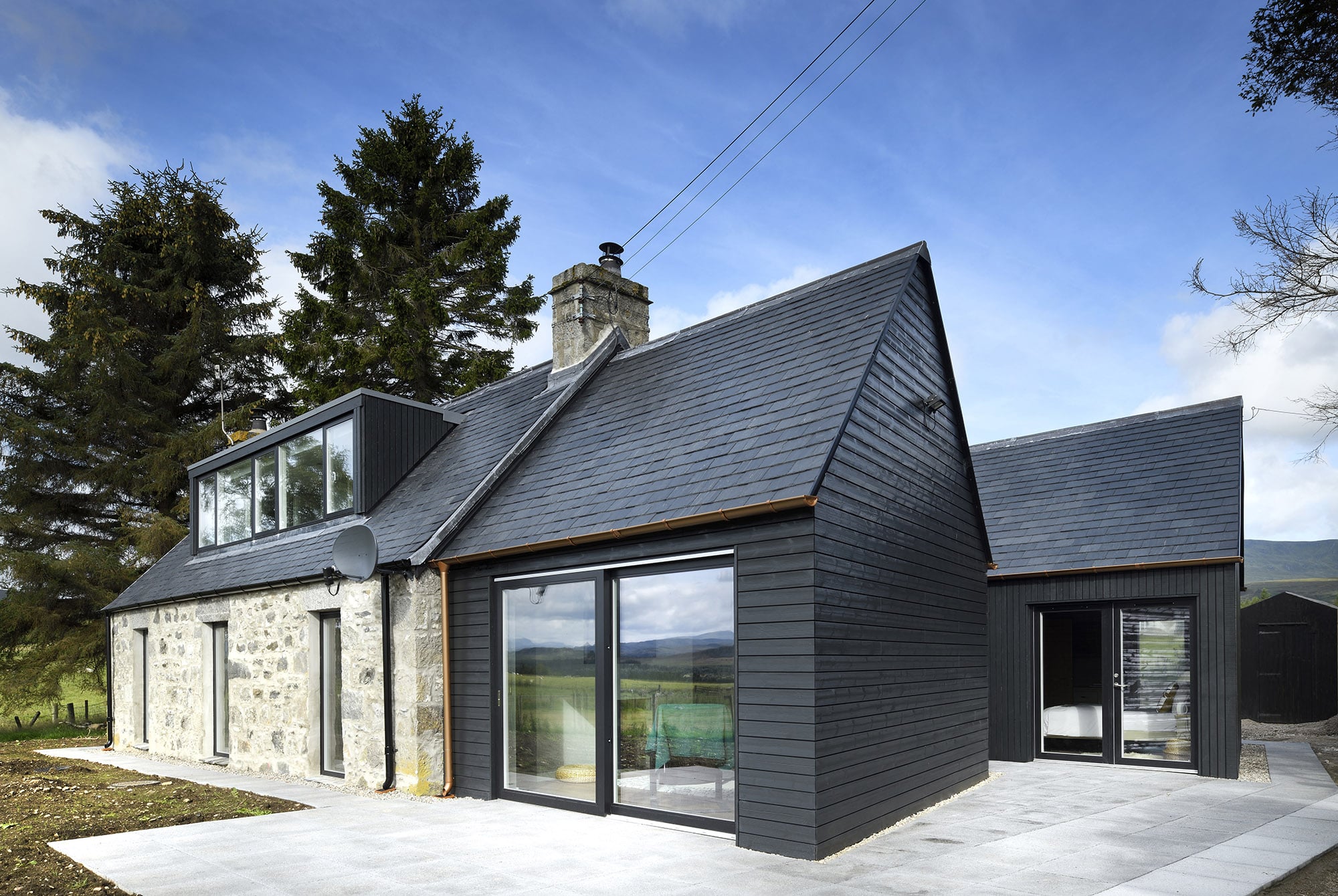 Strone of Glenbanchor by Loader Monteith Architects in Scotland