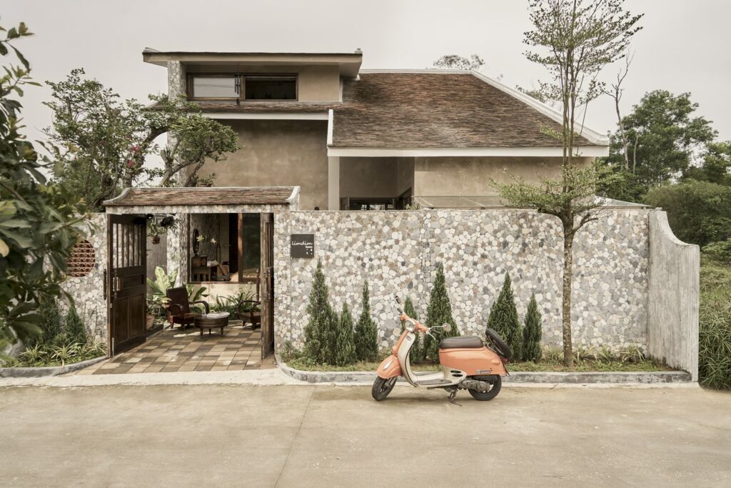 Tranquille House by Limdim House Studio in Hou in Vietnam