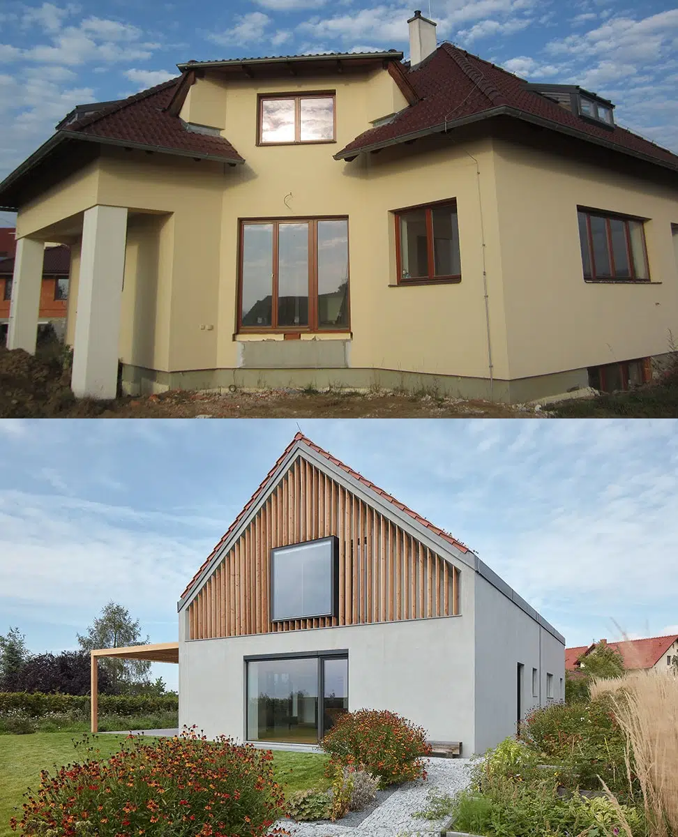 Rekonstrukcja niepraktycznego domu z katalogu by Atelier SAD in Czechy