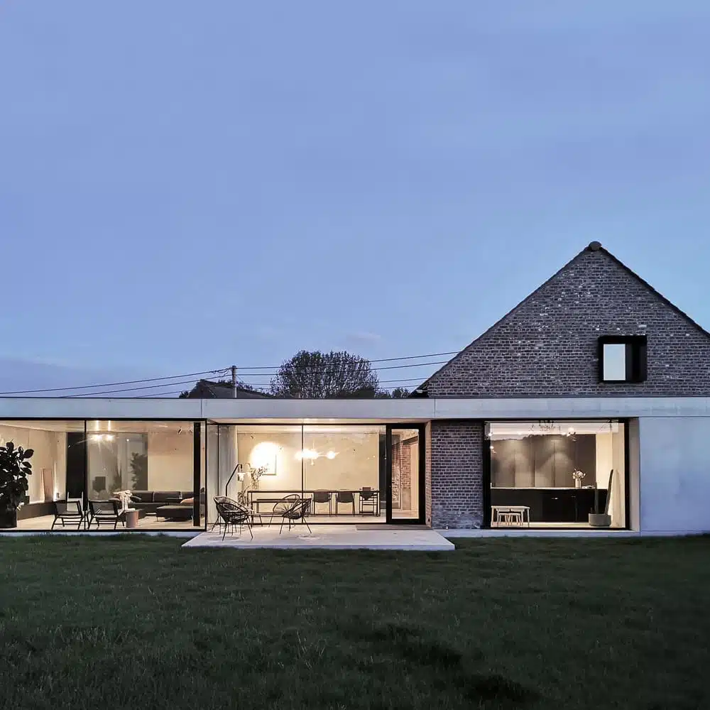 Wiejski dom mieszkalny w Belgii