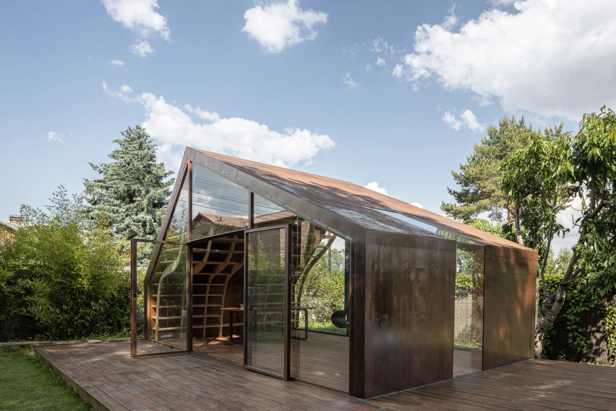 Writer’s Cabin, czyli Chata pisarki by Mudd Architects in Hiszpania