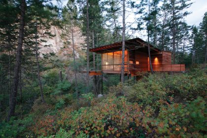 Cabin on Flathead Lake, Andersson Wise Architects, Montana, Stany Zjednoczone