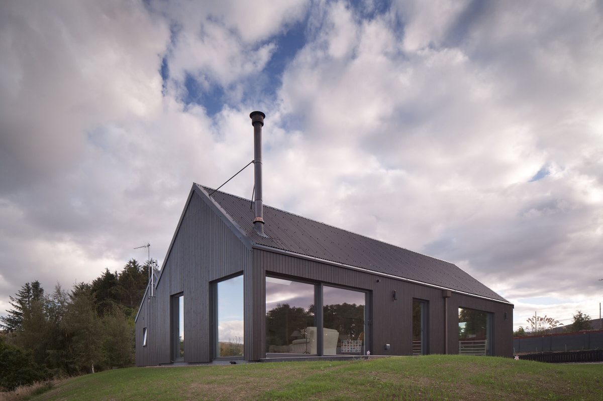 Camhanaich, Fiddes Architects, Aberdeenshire, Szkocja
