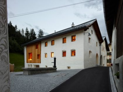 Florins 114, Philipp Baumhauer Architects, Florins, Szwajcaria