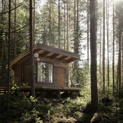 Fińska chatka cabin project