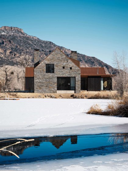 Ishawooa Mesa Ranch Lake Flato Architects nowoczesna interpretacja zagrody