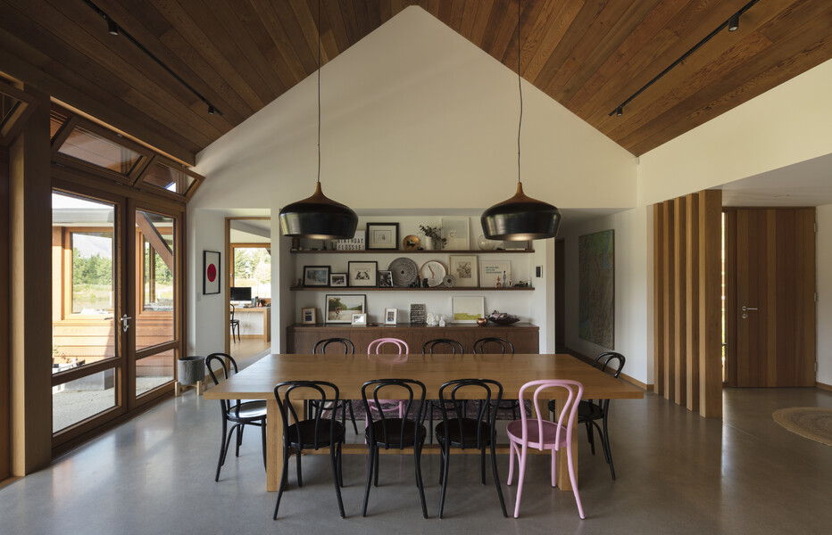 Slopehill Road Country House Team Green Architects dom pasywny